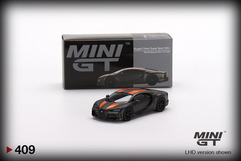 Chargez l&#39;image dans la visionneuse de la galerie, Bugatti CHIRON SUPER SPORT 300+ RECORD DU MONDE 304.773 mph MINI GT 1:64
