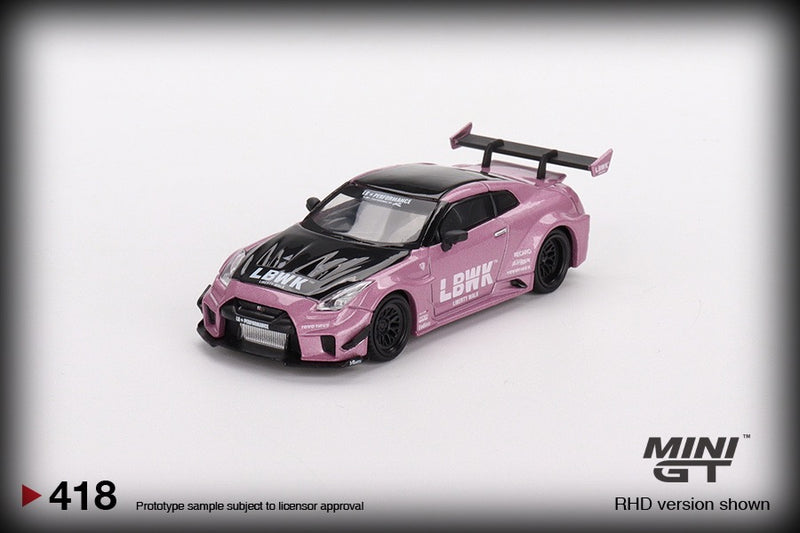 Laad de afbeelding in de Gallery-viewer, Nissan 35GT-RR VER.2 - LB SILHOUETTE WORKS GT  MINI GT 1:64
