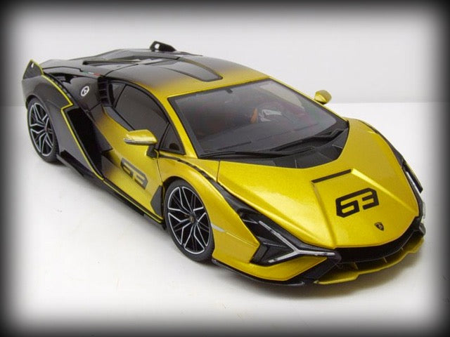 Load image into Gallery viewer, Lamborghini SIAN FKP 37 2020 BBURAGO 1:18 (6801366024297)
