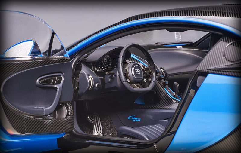 Chargez l&#39;image dans la visionneuse de la galerie, Bugatti CHIRON SPORT 2019 AUTOart 1:18 (6789902827625)
