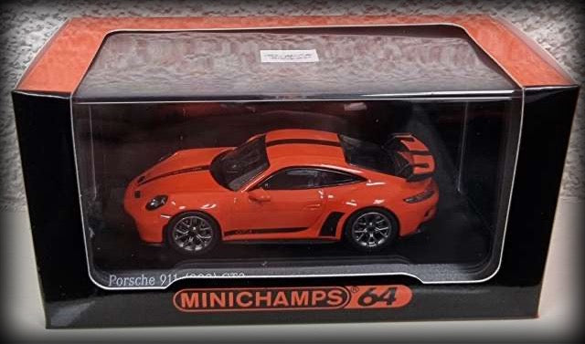 Laad de afbeelding in de Gallery-viewer, Porsche 911 (992) GT3 2021 MINICHAMPS 1:64
